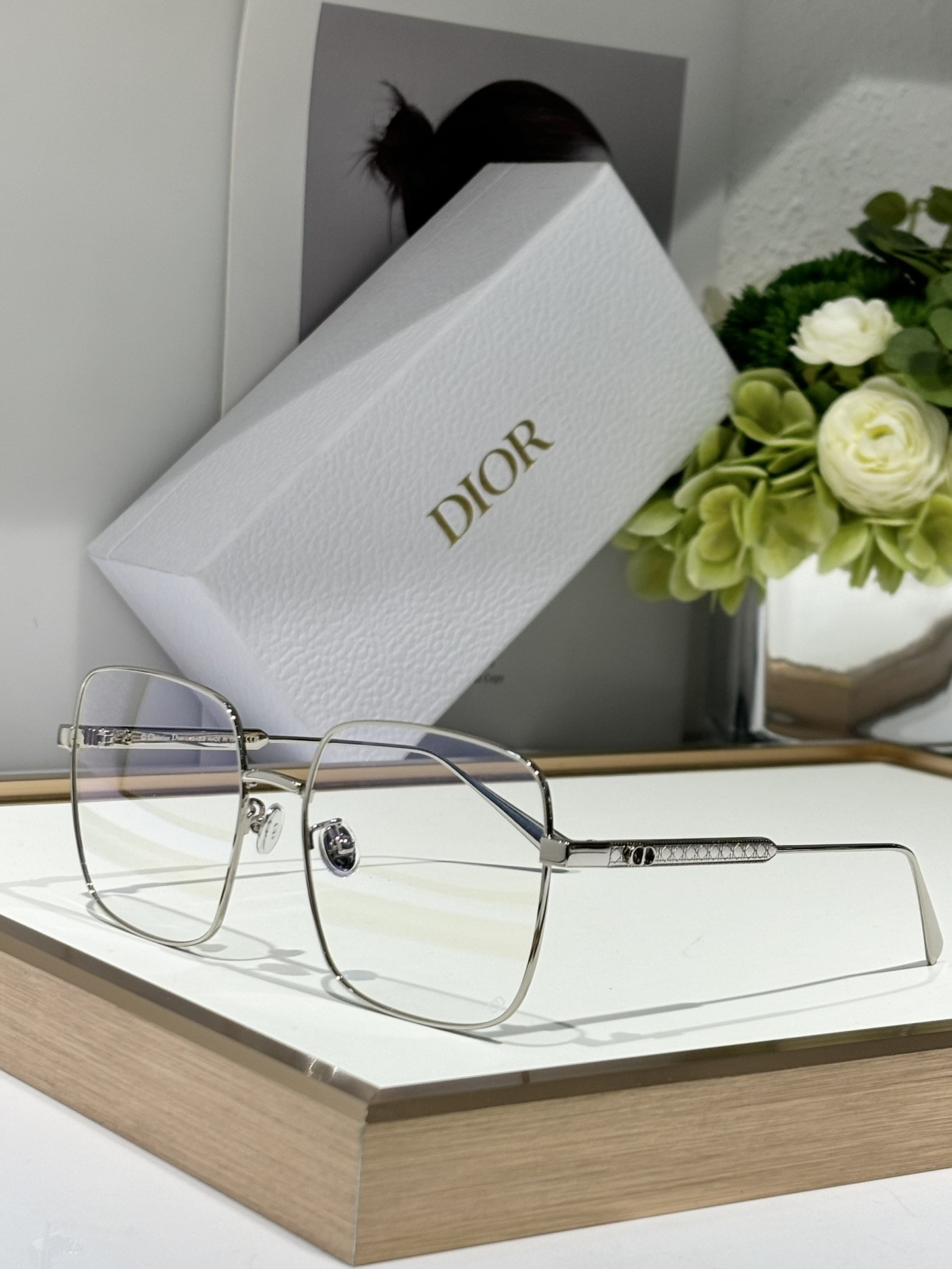 Dior Glasses Cannage S1U 58-19-140 - Image 8