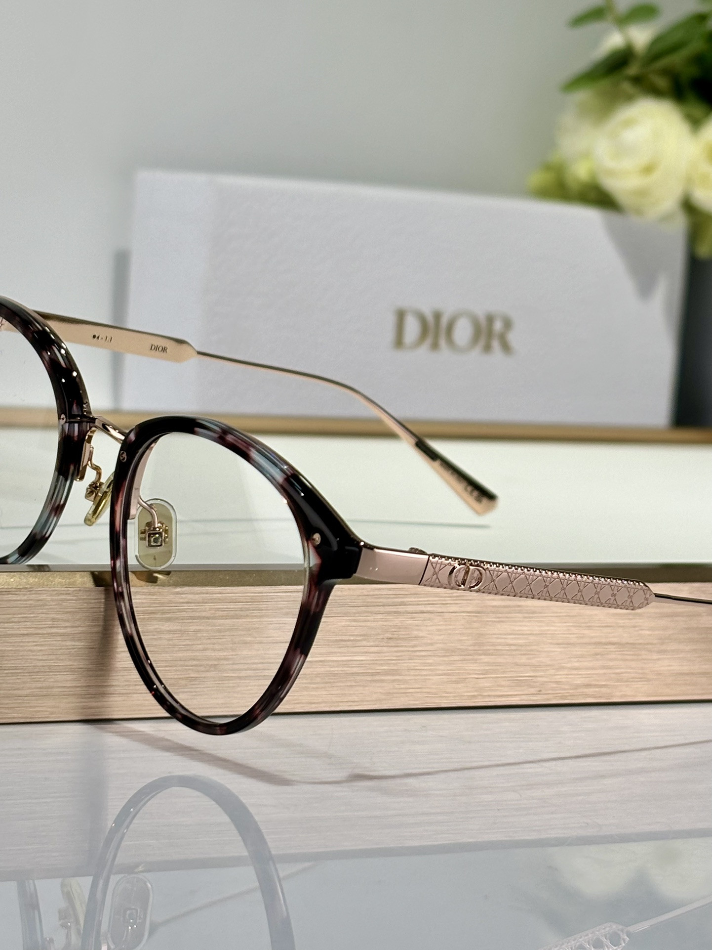 Dior Glasses Mini CD A6L 51-20-145 - Image 9