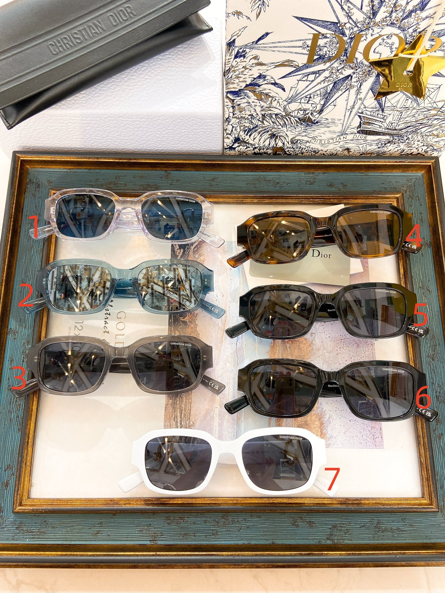 Dior Glasses Oblique S2I 52-20-145 - Image 2
