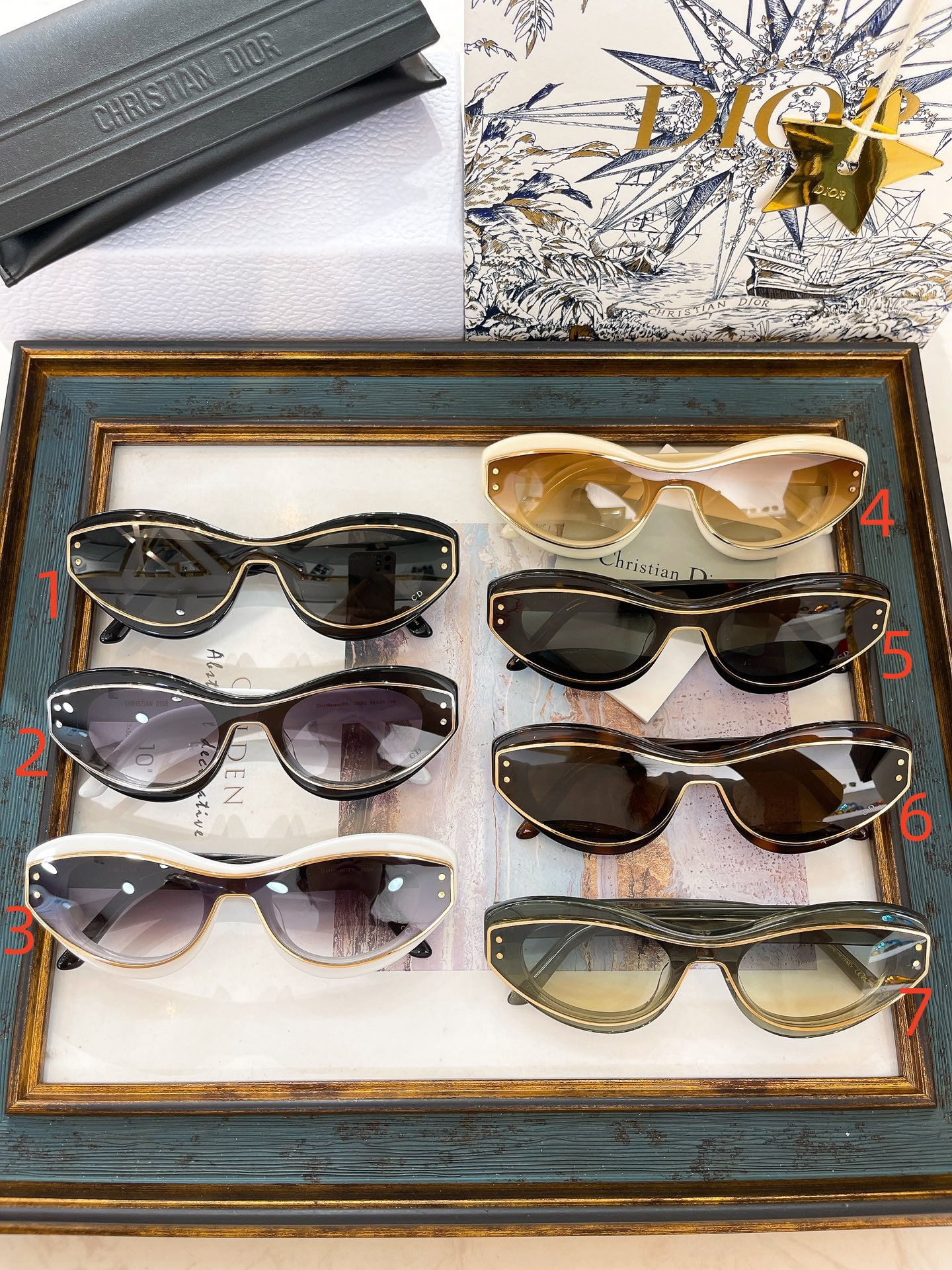 Dior Glasses MeteorB1I 51-21-145 - Image 2