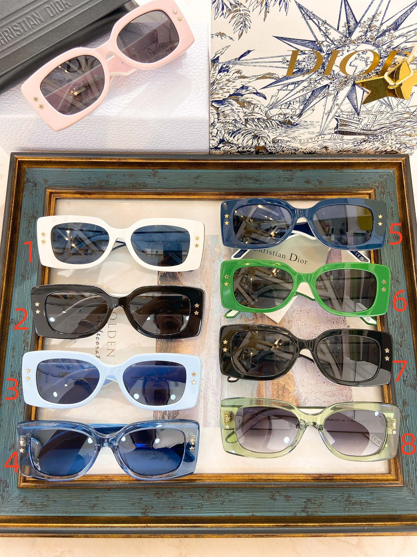 Dior Glasses Pacific S1U 53-18-140 - Image 2