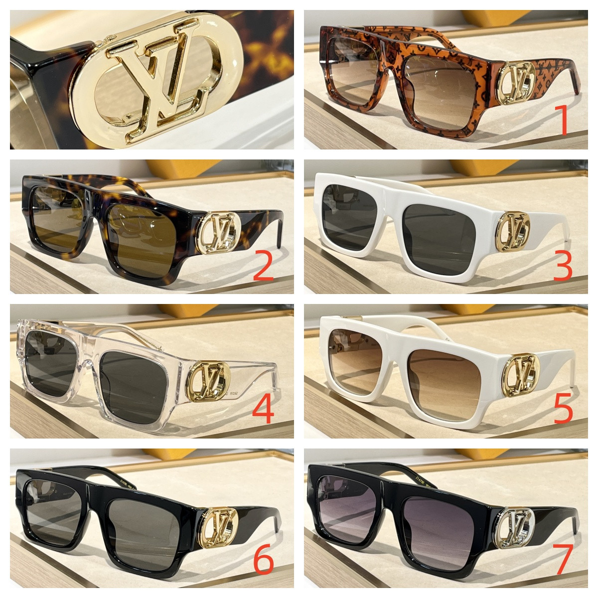 LV Glasses LINK Z1478E - Image 2