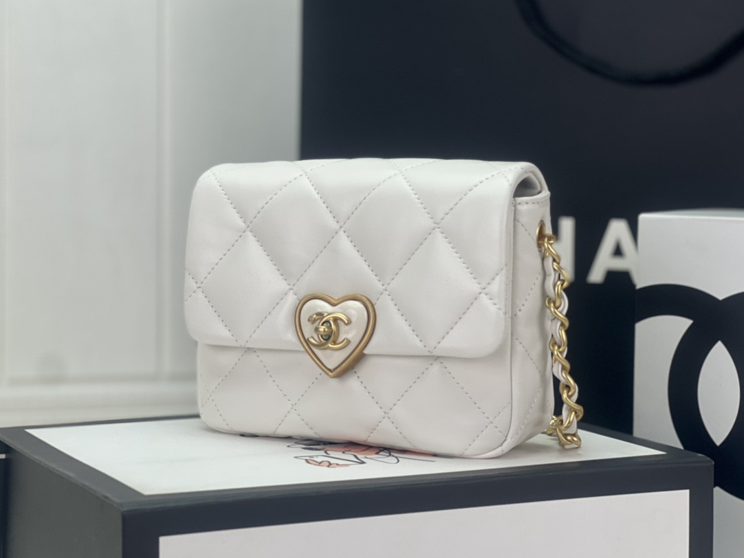Chanel FLAP HANDBAG CF 18x13.5x5.5cm - Image 4