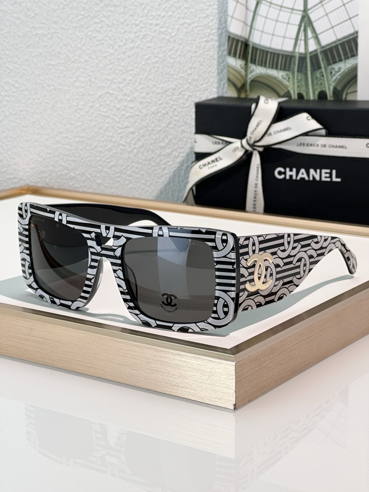 Chanel Glasses A71628 54-20-145 - Image 7