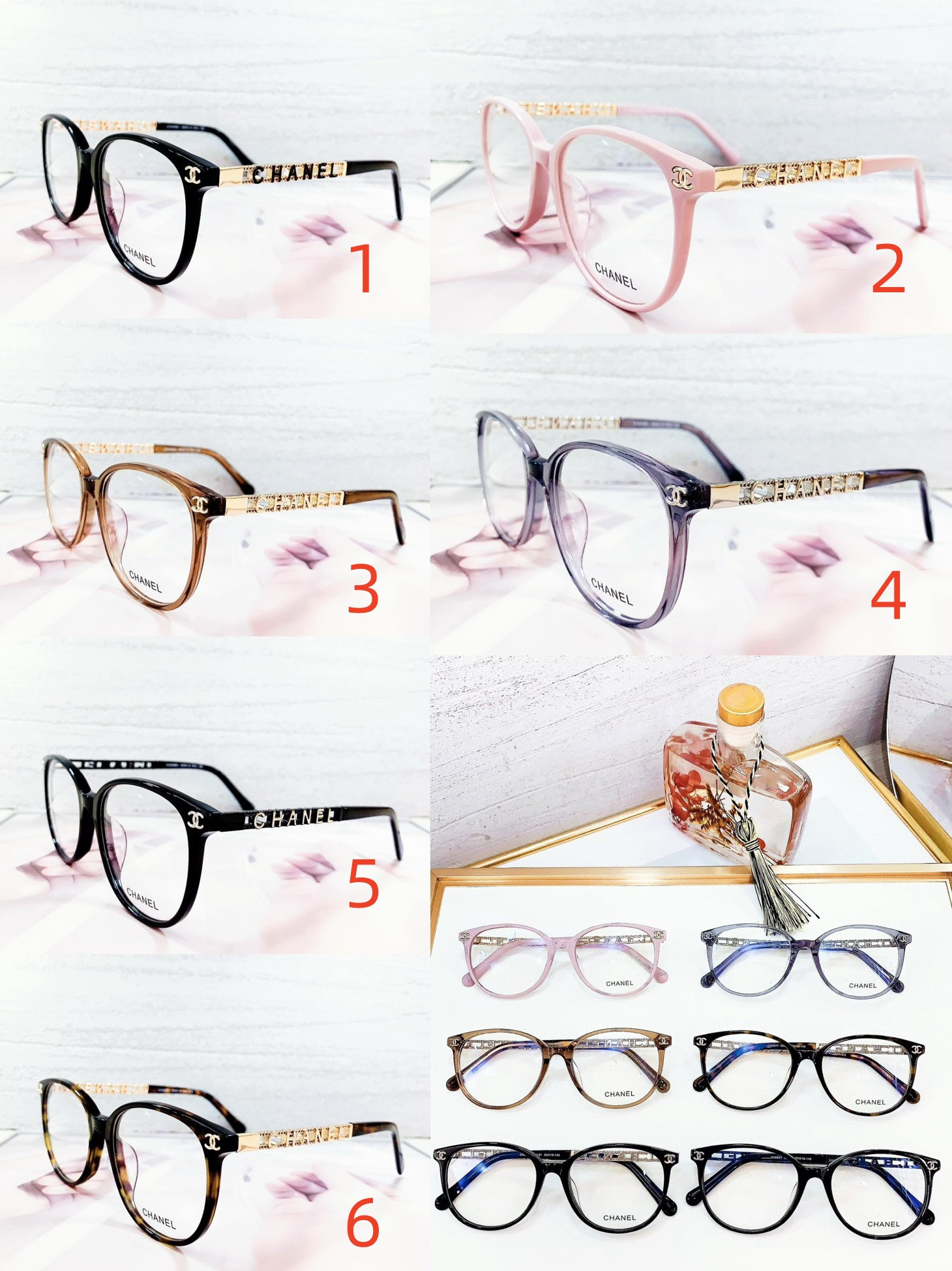 Chanel Glasses CH0187 53-18-145 - Image 2