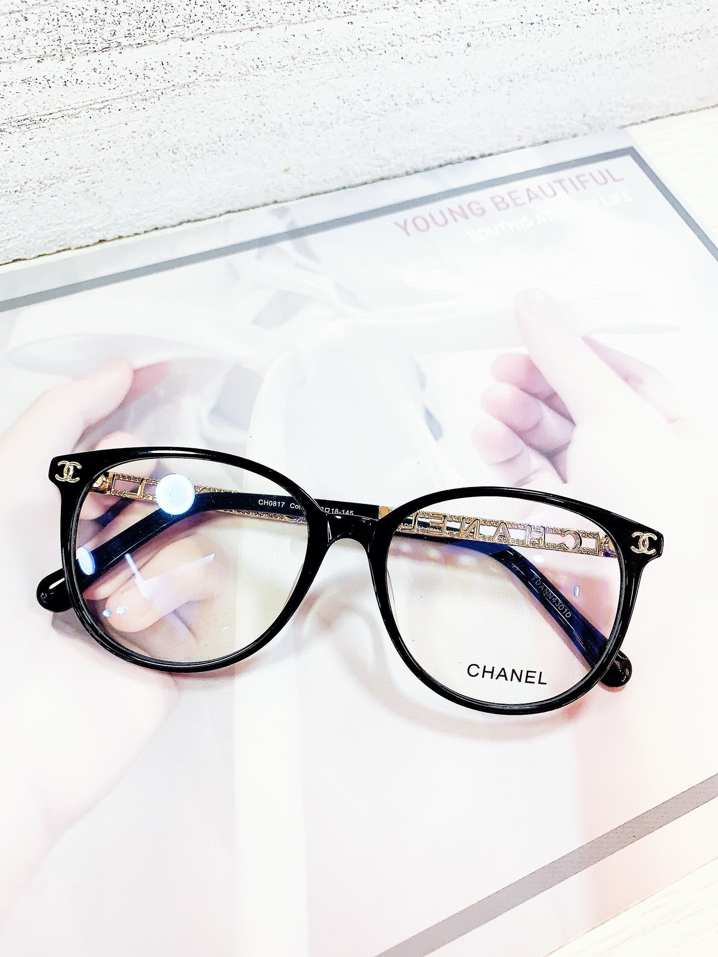 Chanel Glasses CH0187 53-18-145 - Image 9