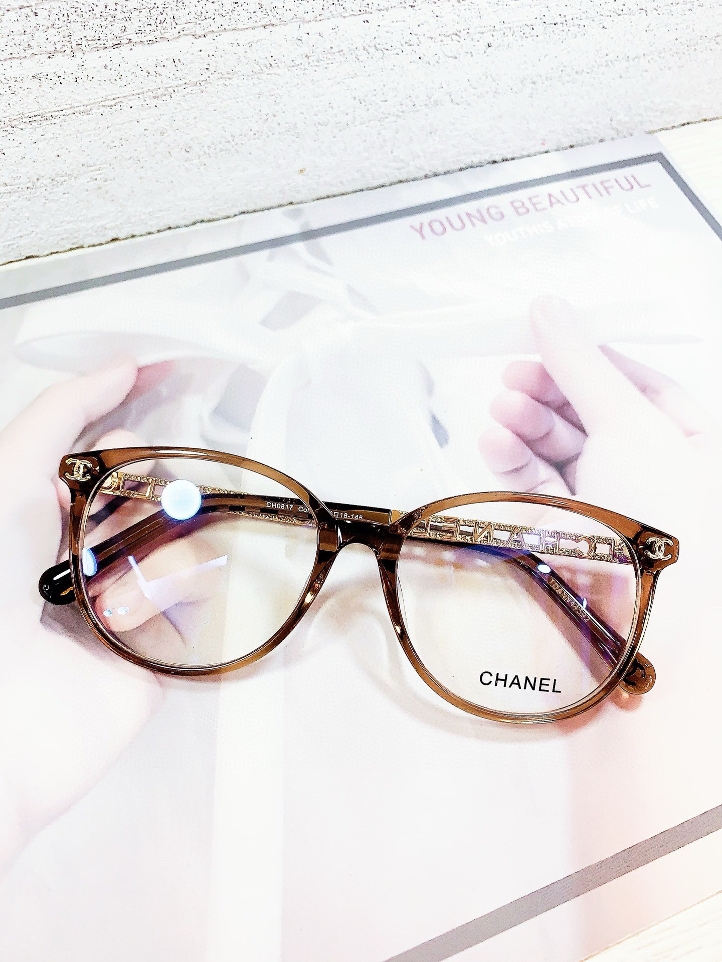 Chanel Glasses CH0187 53-18-145 - Image 12
