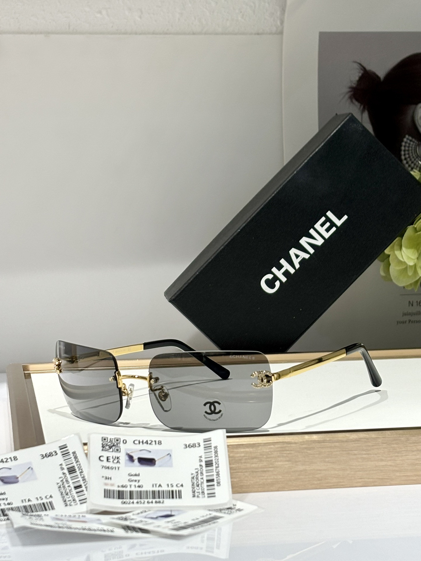 Chanel Glasses CH4218 60-19-14 - Image 9