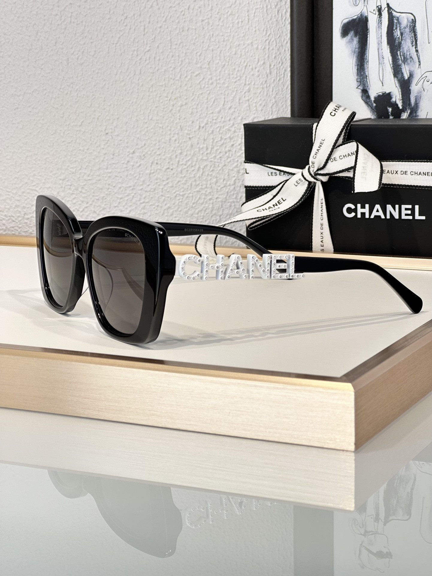 Chanel Glasses 5422B 55-20-145 - Image 4