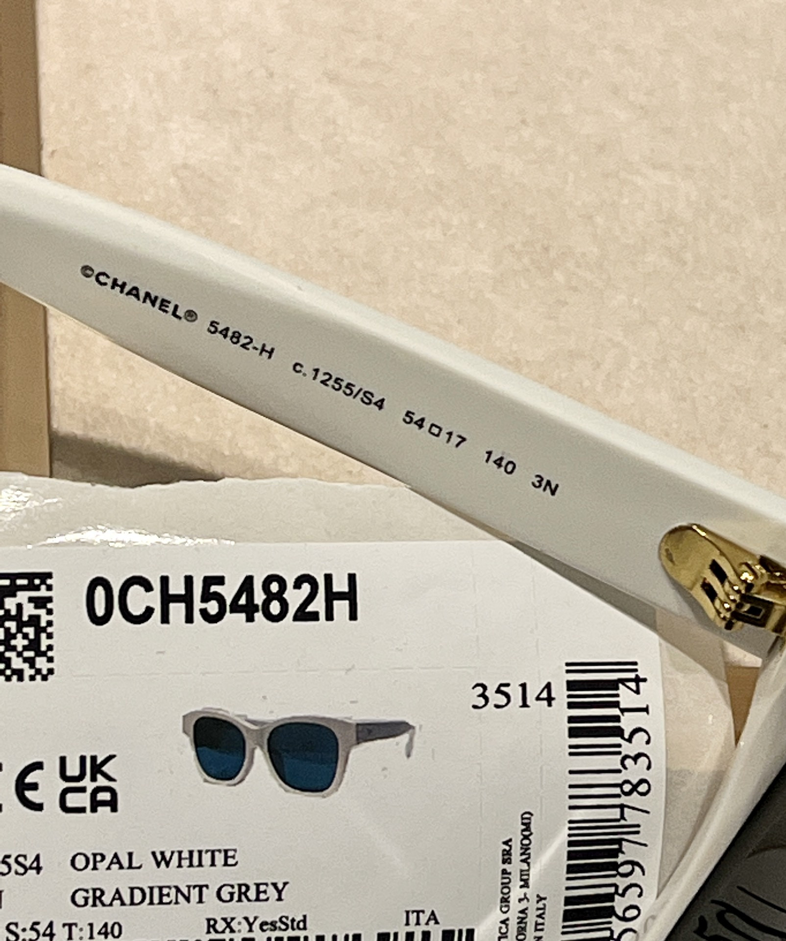 Chanel Glasses 5482 54-17-140 - Image 9