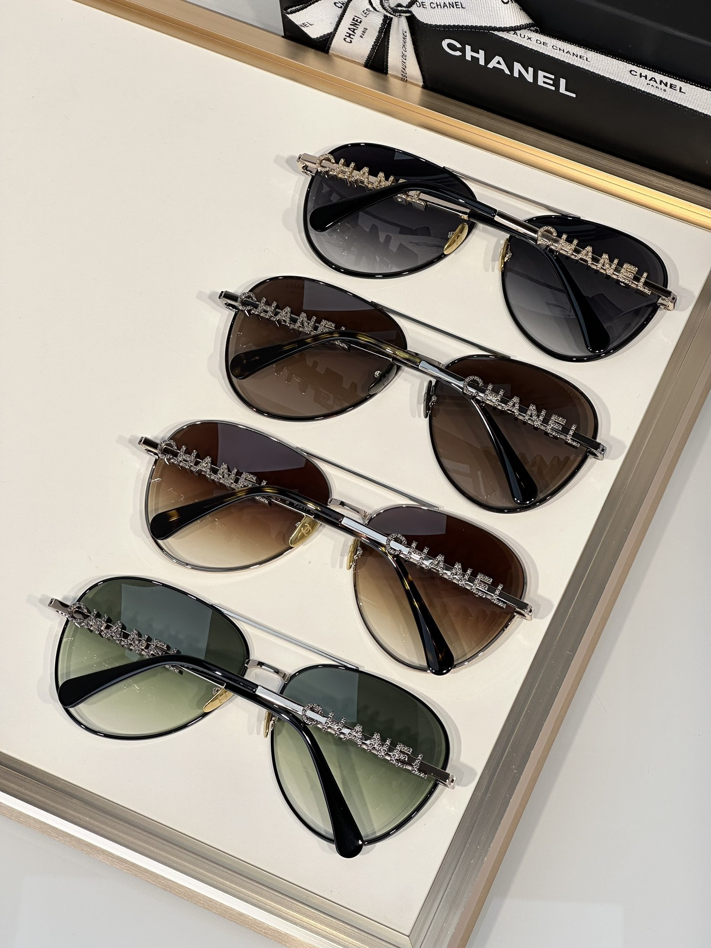 Chanel Glasses 4284-B 59-14-140 - Image 3