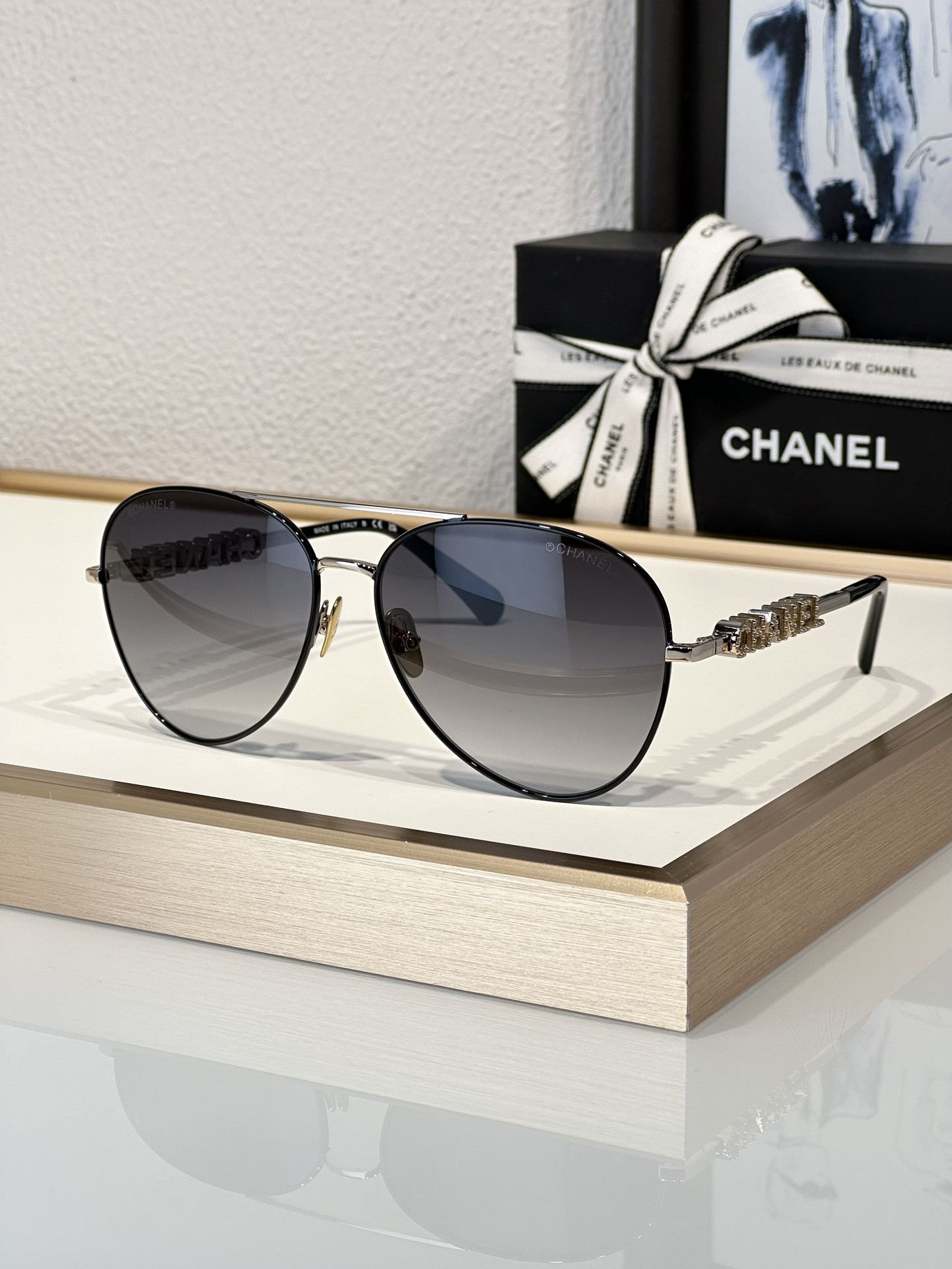 Chanel Glasses 4284-B 59-14-140 - Image 4