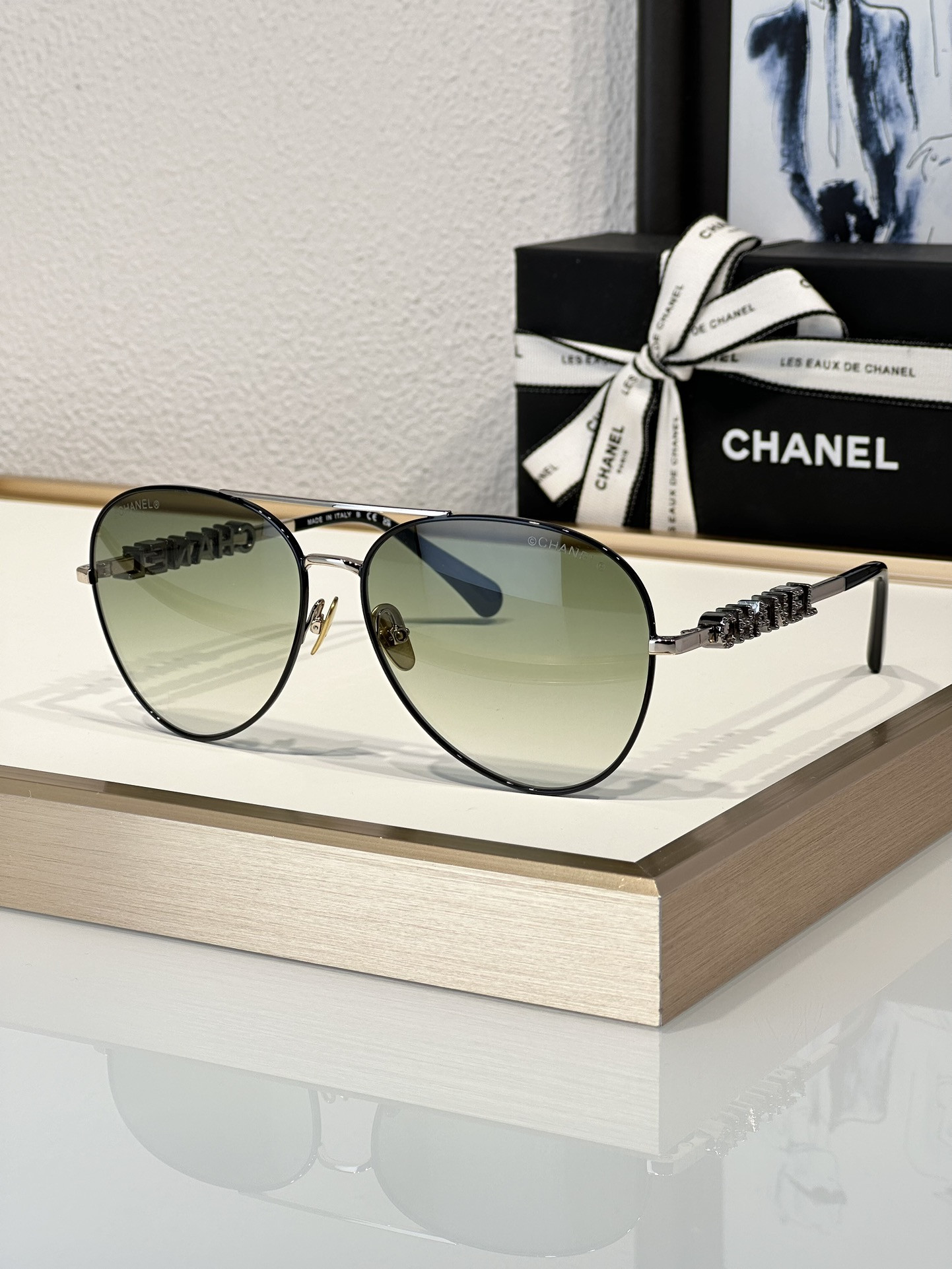 Chanel Glasses 4284-B 59-14-140 - Image 7