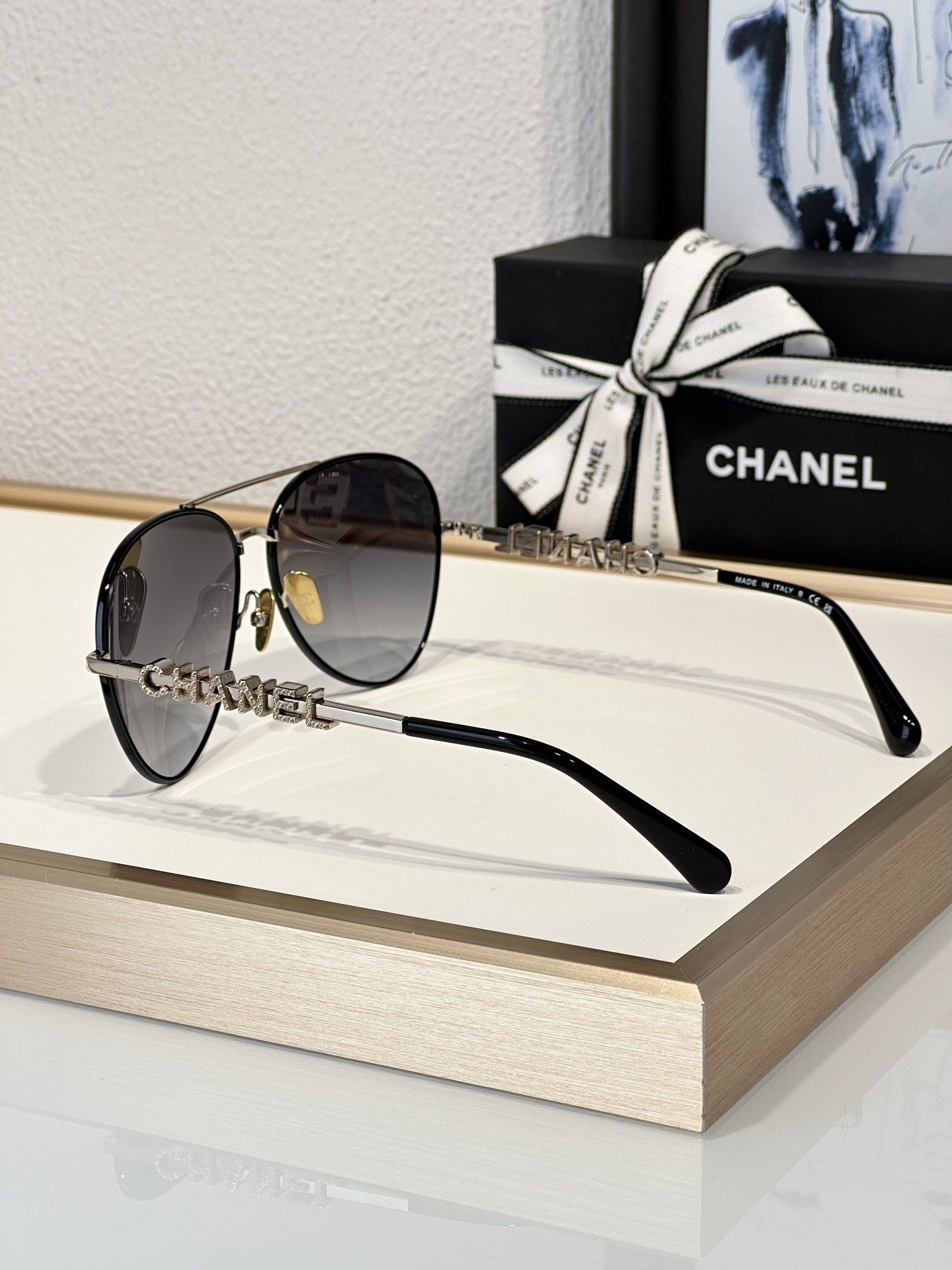 Chanel Glasses 4284-B 59-14-140 - Image 9