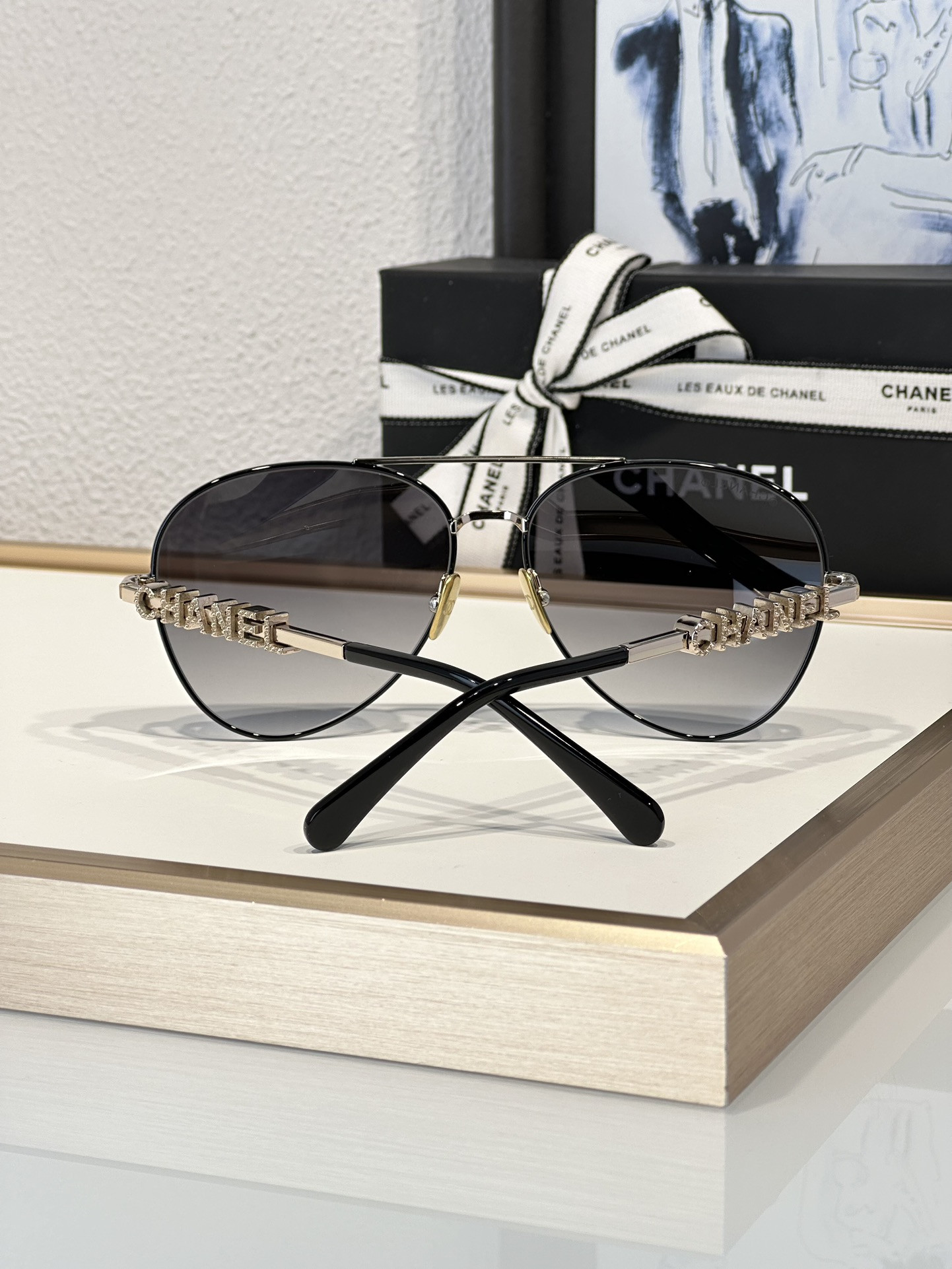 Chanel Glasses 4284-B 59-14-140 - Image 10