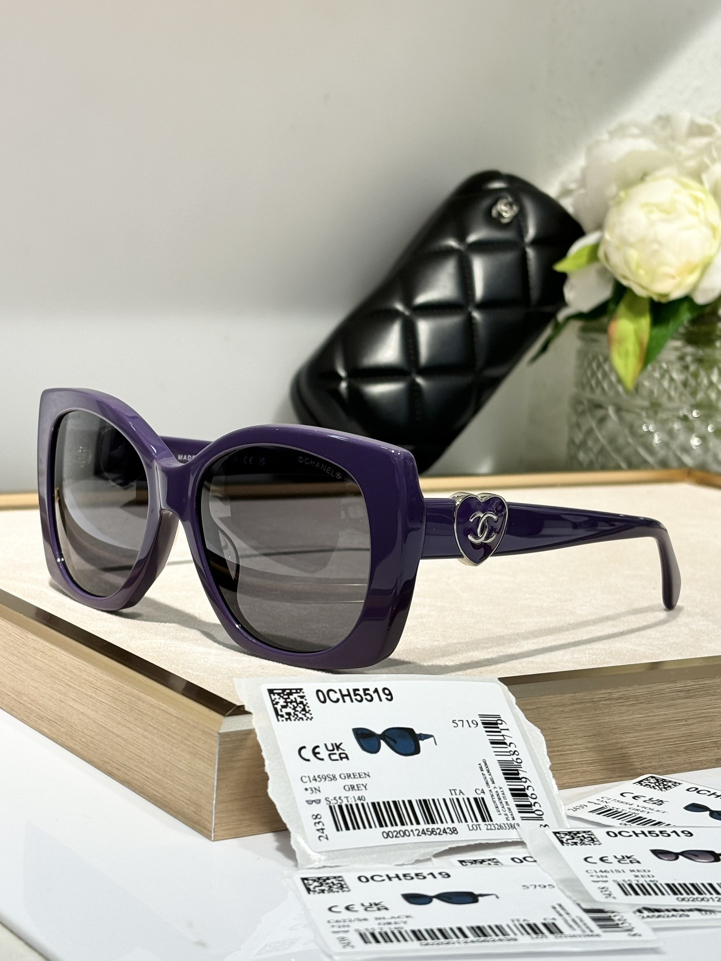 Chanel Glasses 5519 55-17-140 - Image 5