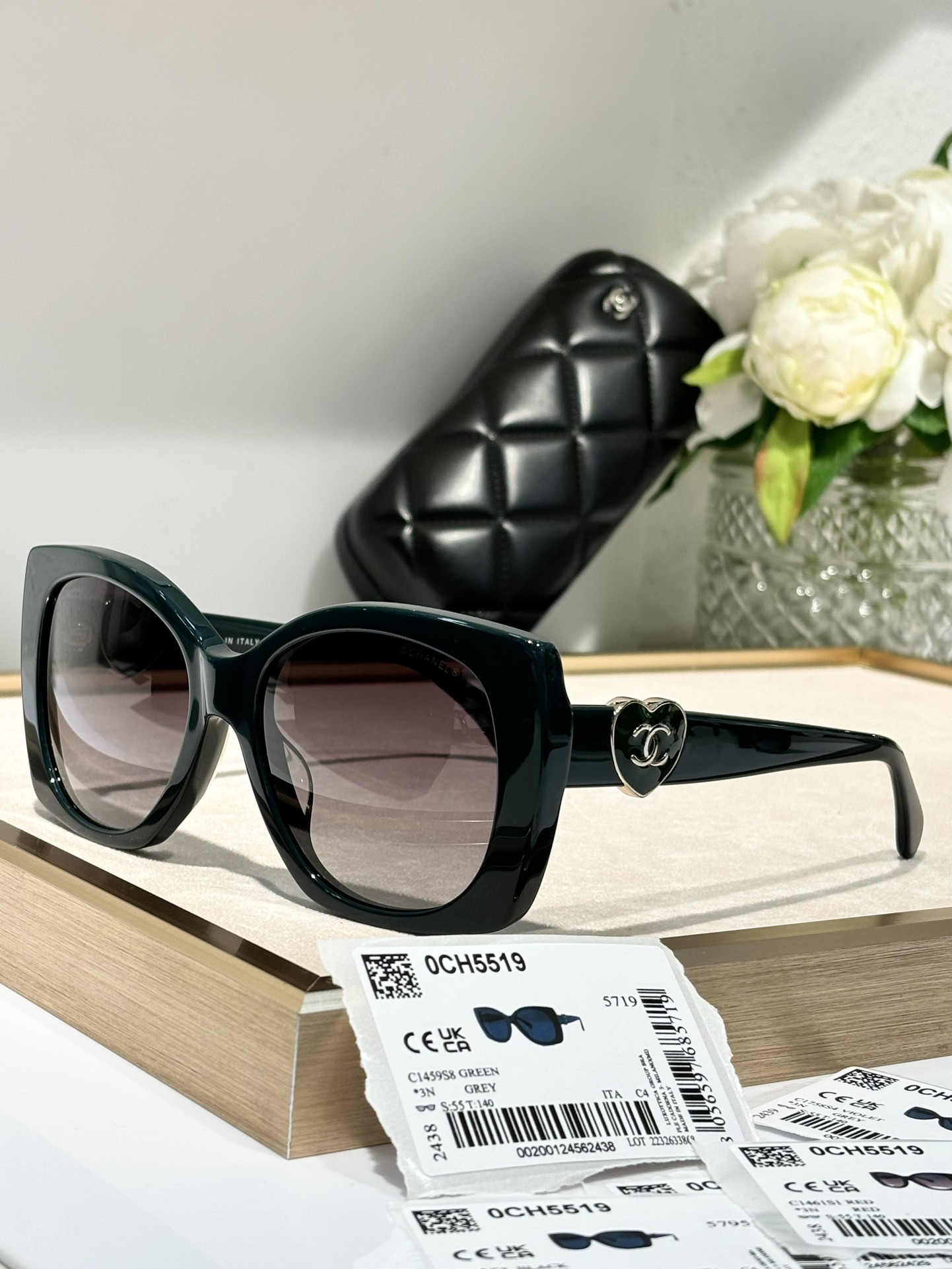 Chanel Glasses 5519 55-17-140 - Image 6