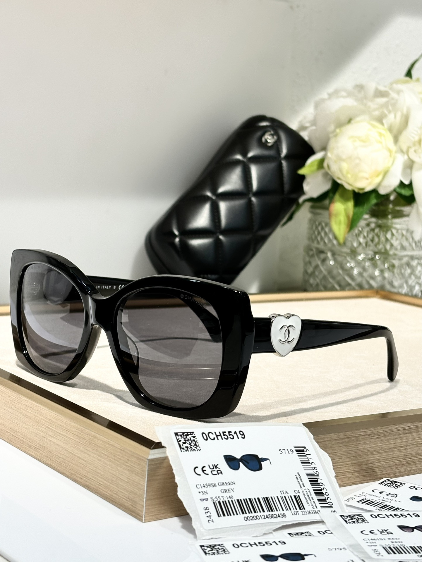 Chanel Glasses 5519 55-17-140 - Image 7