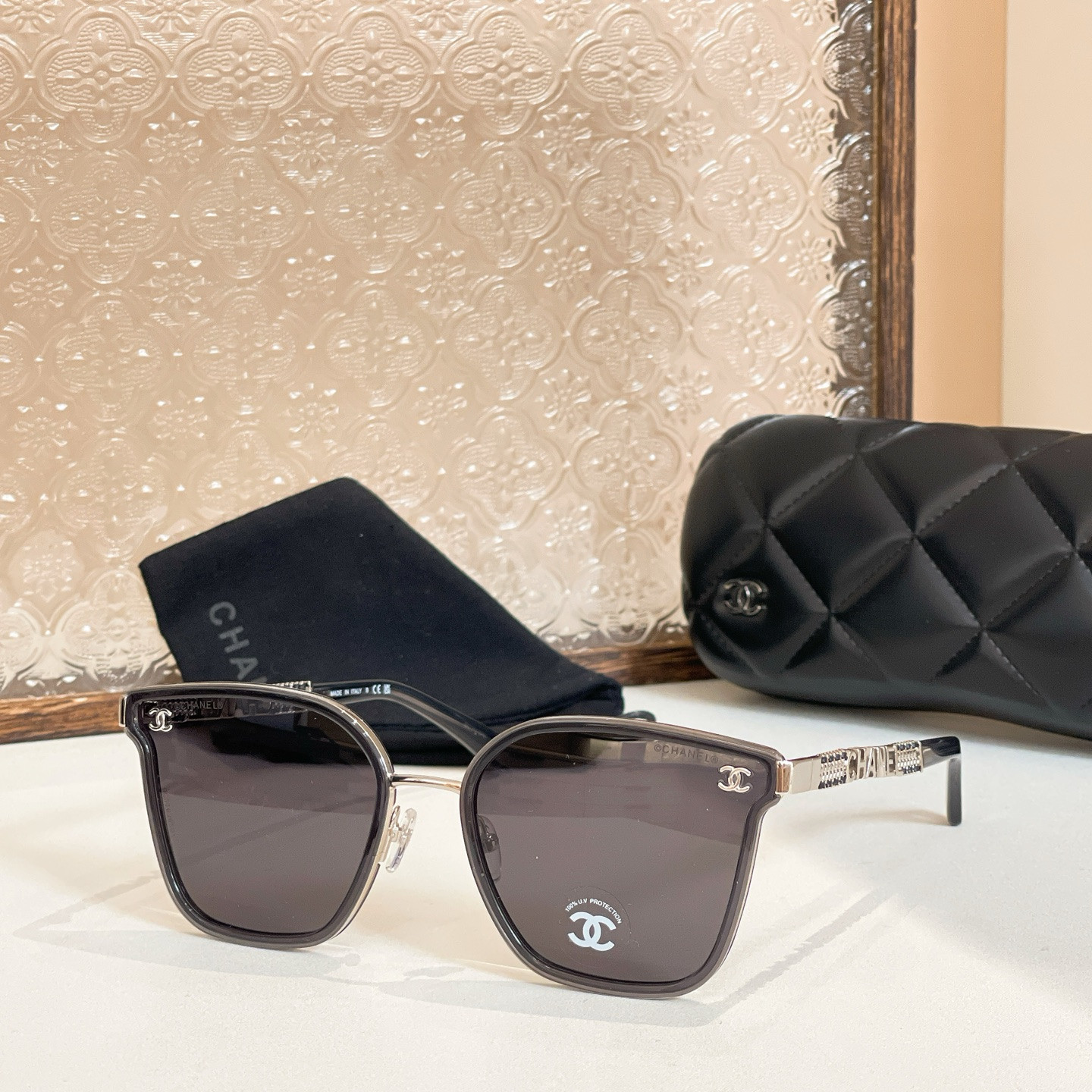 Chanel Glasses EL4227 54-18-140 - Image 8