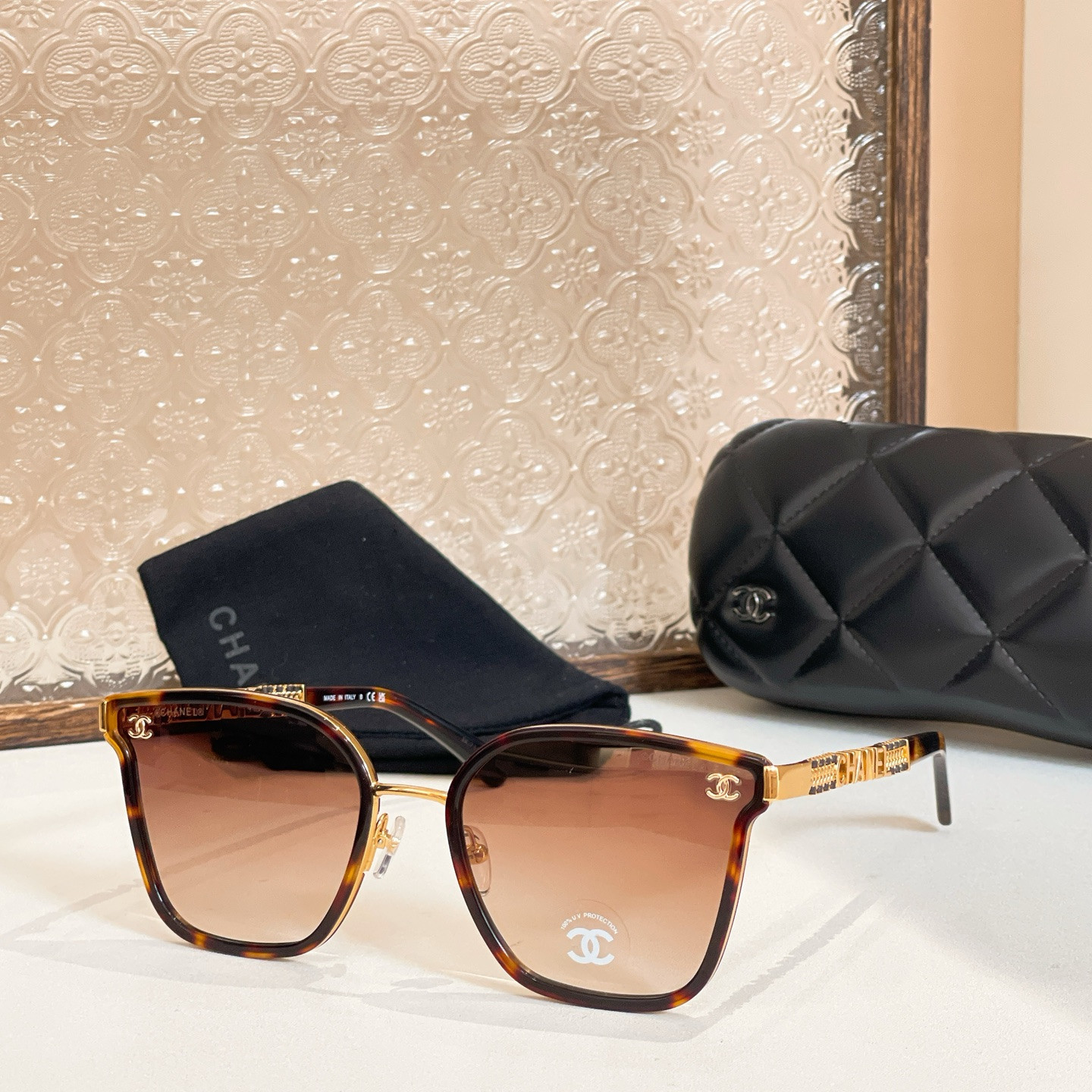 Chanel Glasses EL4227 54-18-140 - Image 9