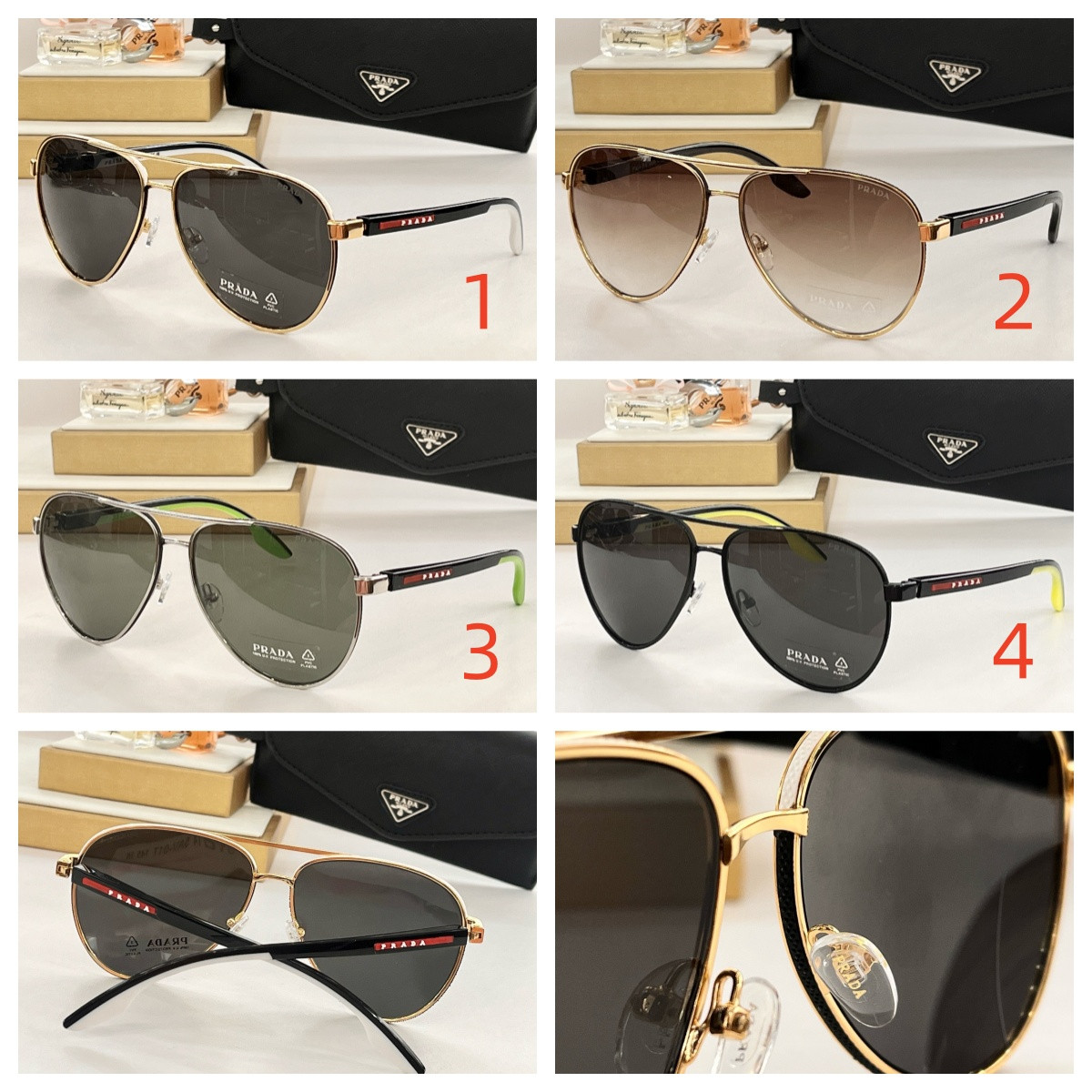 Prada Glasses PS52WS 61-14-145 - Image 2
