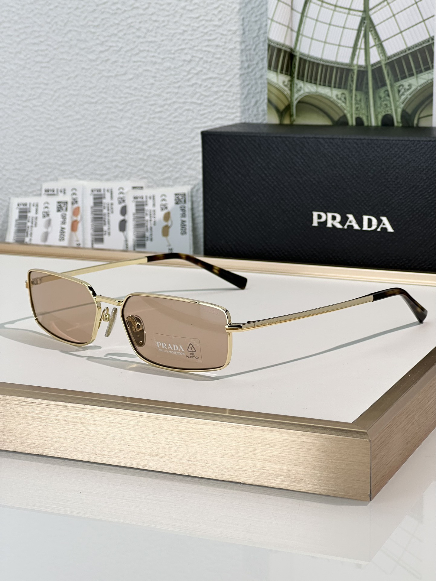 Prada Glasses SPRA60S 59-16-140 - Image 9