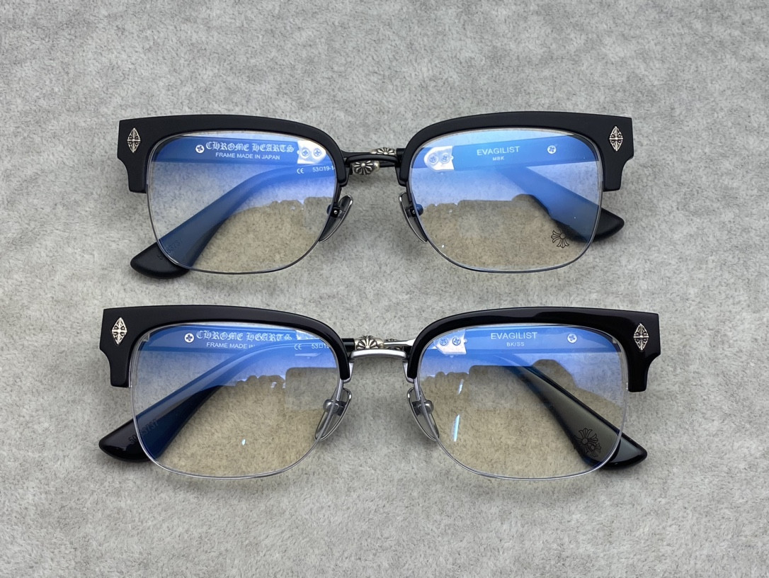 Chrome Hearts Glasses BKSS 53-19-143 - Image 3