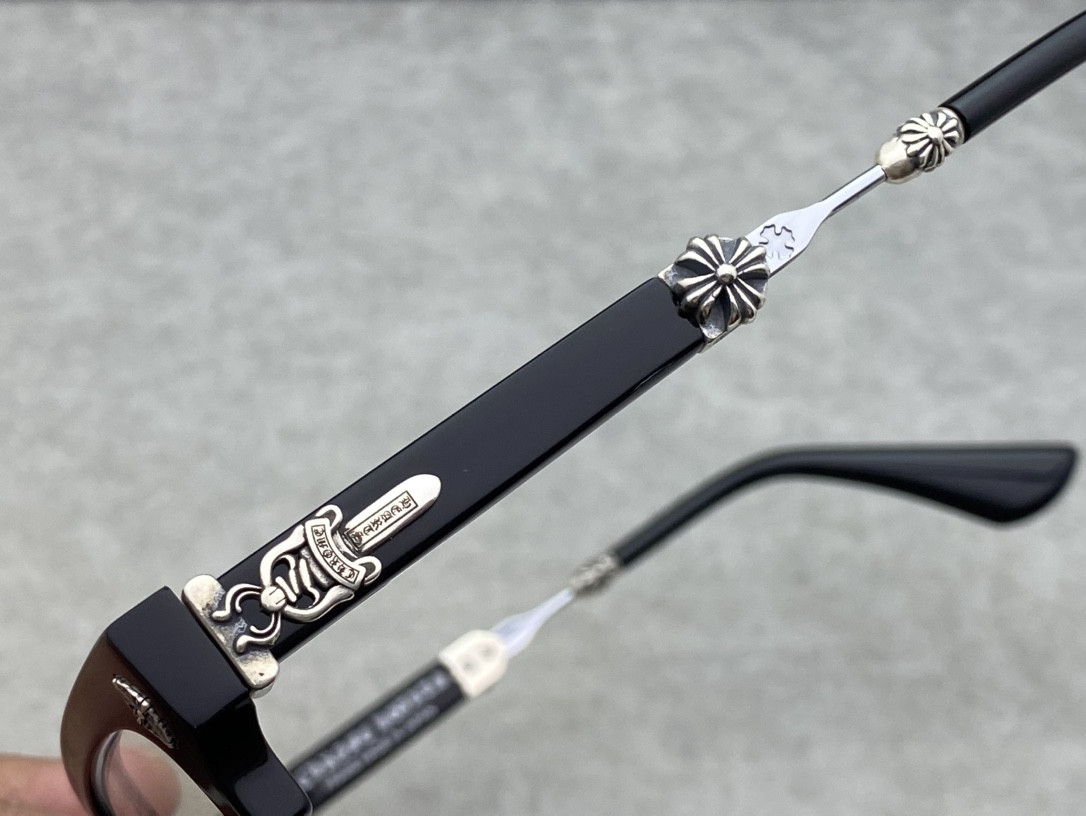 Chrome Hearts Glasses BKSS 53-19-143 - Image 7