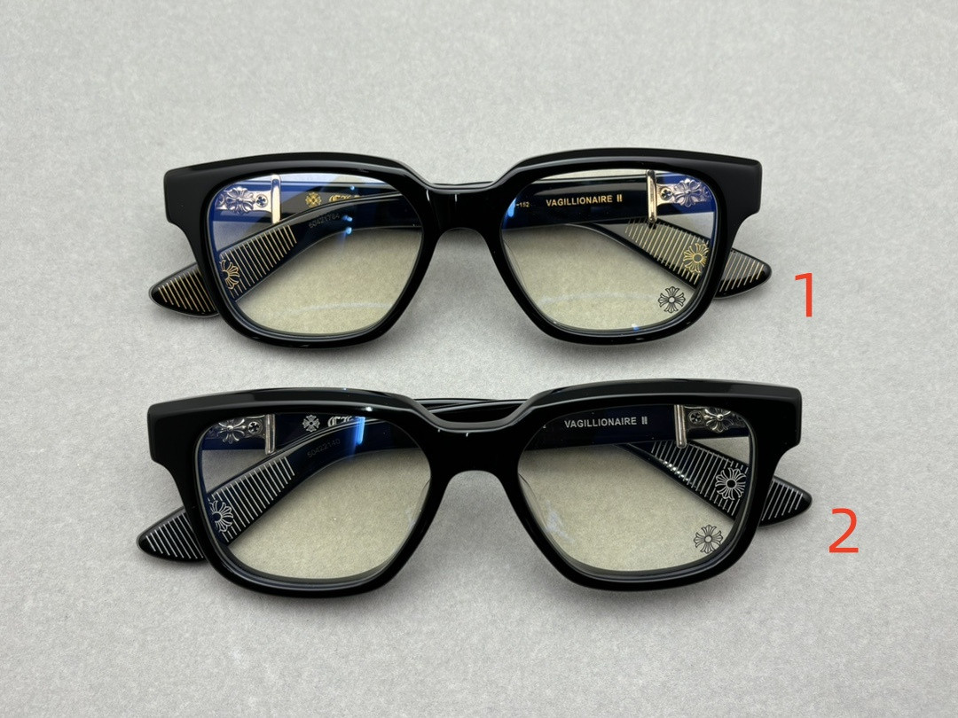 Chrome Hearts Glasses BK 54-19-152 - Image 2
