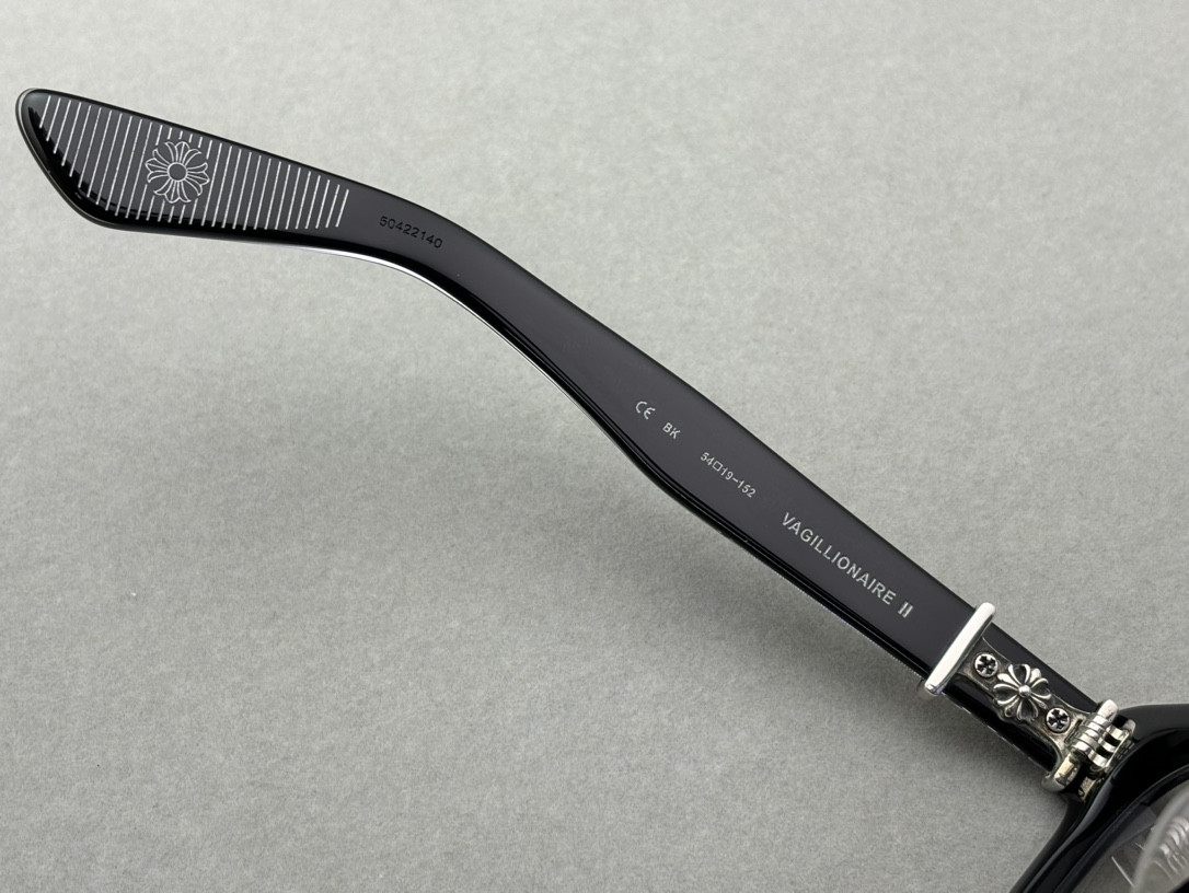 Chrome Hearts Glasses BK 54-19-152 - Image 10