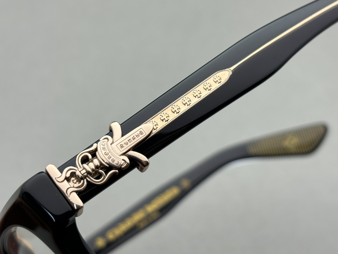 Chrome Hearts Glasses BK 54-19-152 - Image 7