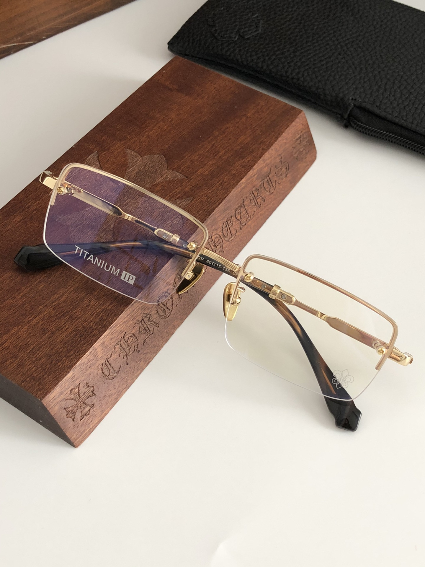 Chrome Hearts Glasses CH8289 60-15-156 - Image 5