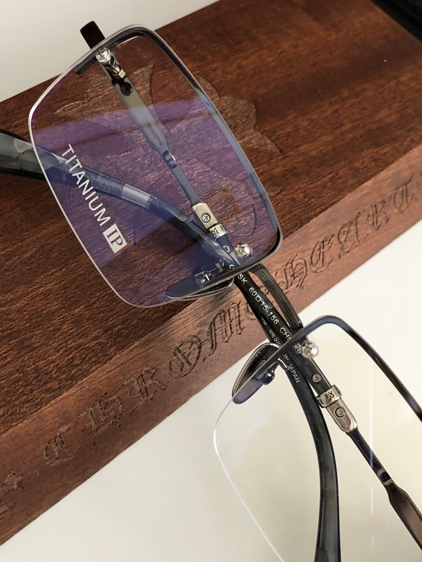 Chrome Hearts Glasses CH8289 60-15-156 - Image 8