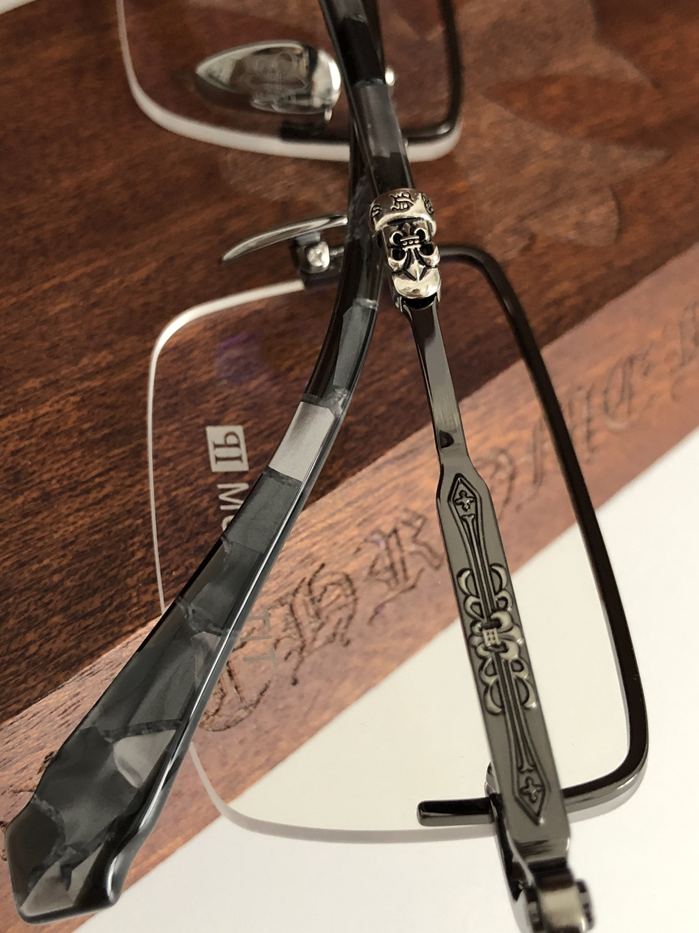 Chrome Hearts Glasses CH8289 60-15-156 - Image 10