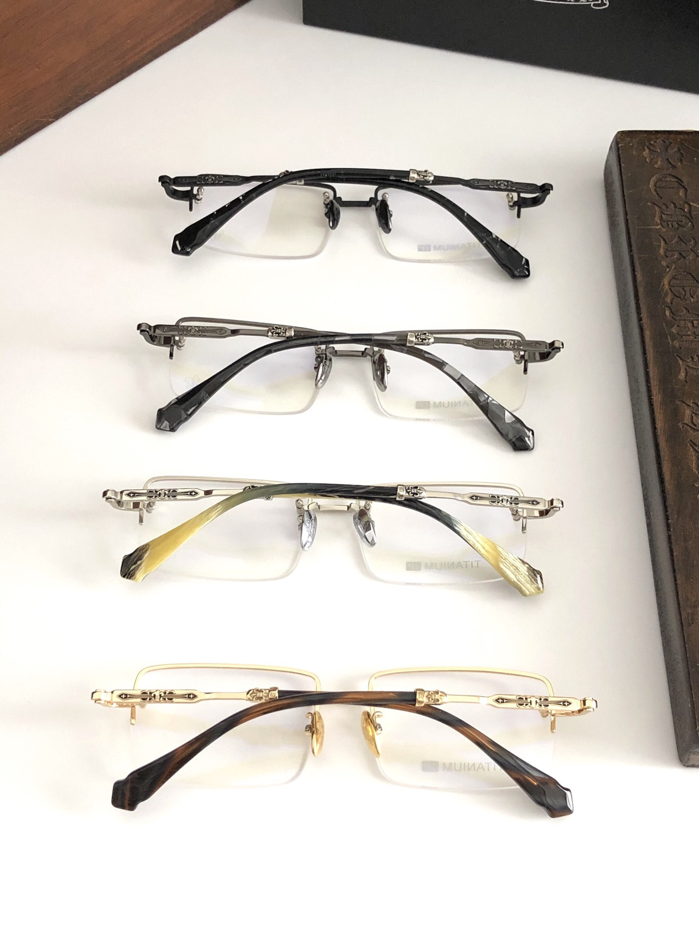 Chrome Hearts Glasses CH8289 60-15-156 - Image 3
