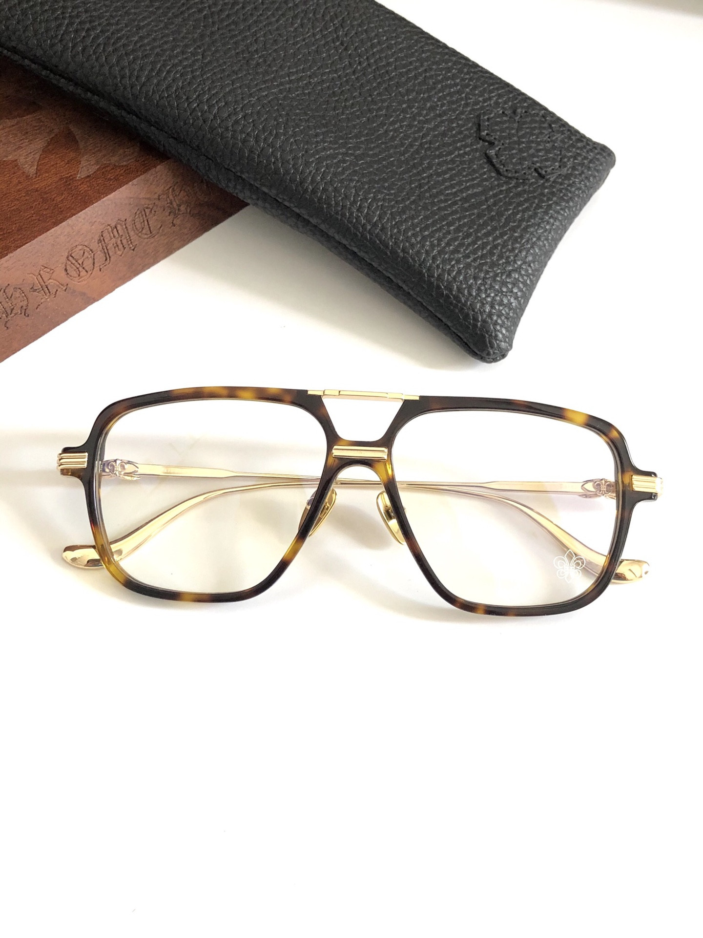 Chrome Hearts Glasses CH8182 57-15-148 - Image 14