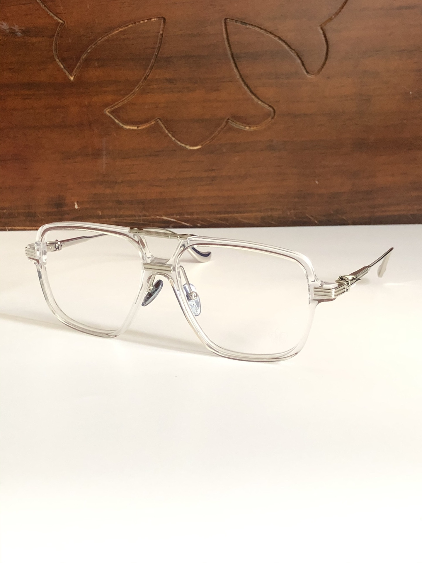 Chrome Hearts Glasses CH8182 57-15-148 - Image 7