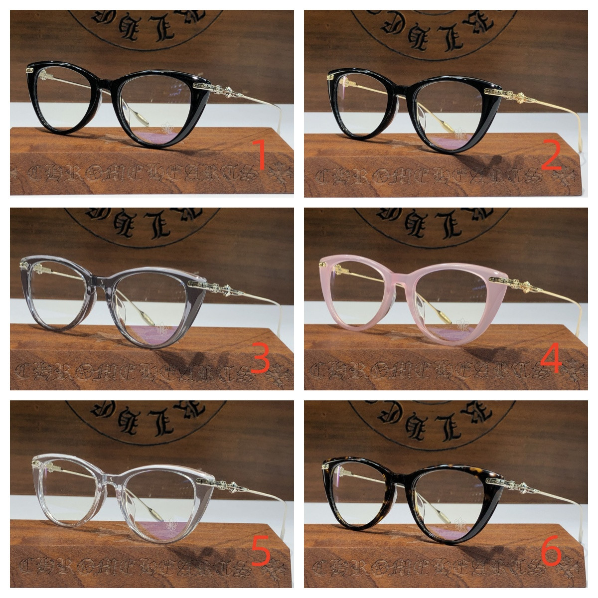 Chrome Hearts Glasses CH8228 - Image 2