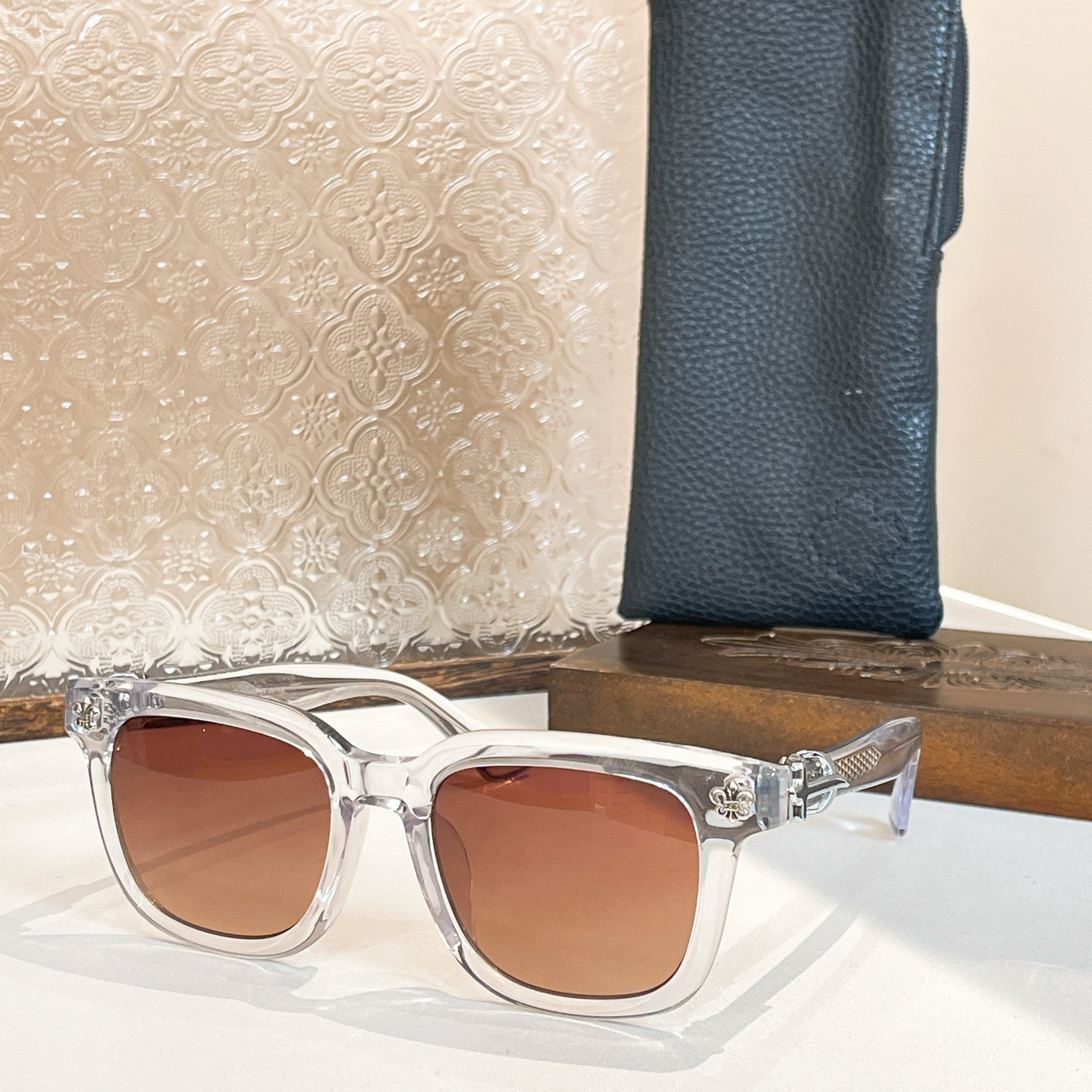 Chrome Hearts Glasses CH8298 53-21-150 - Image 6
