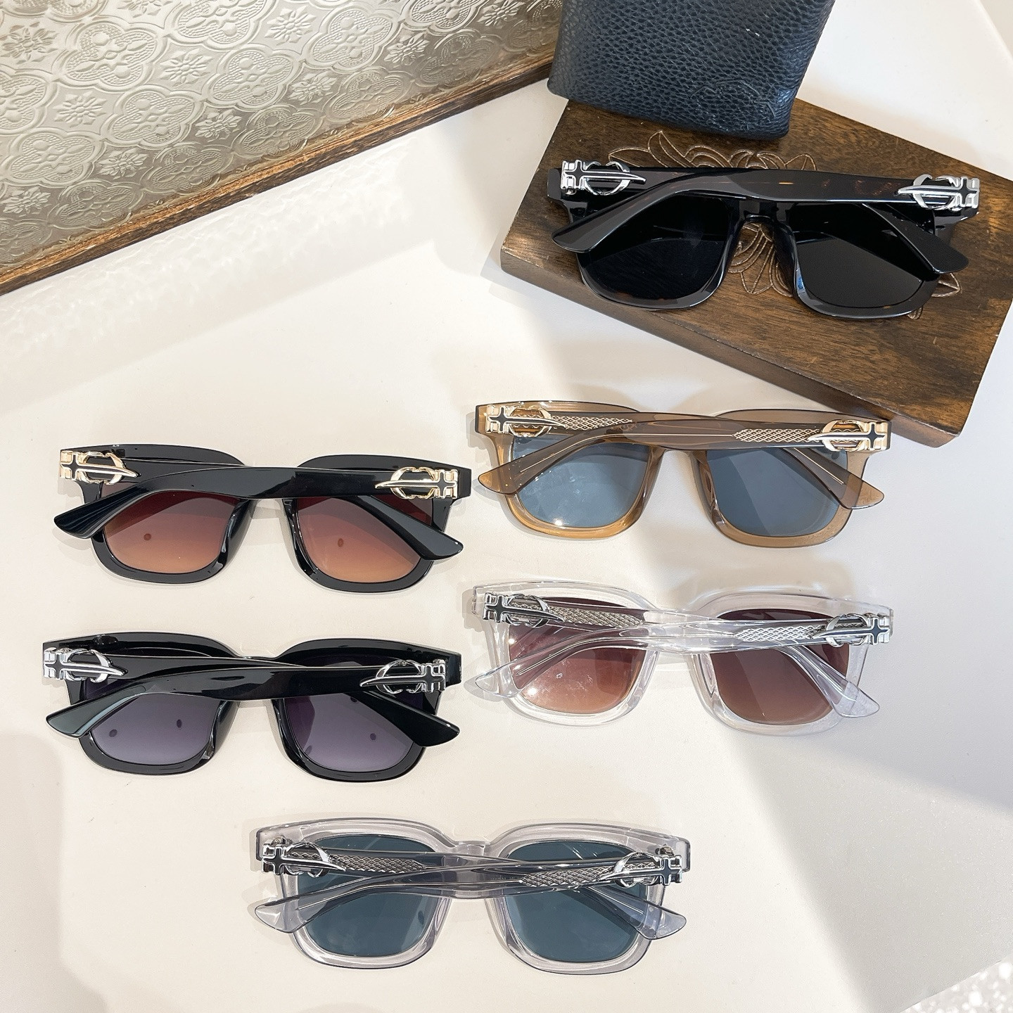 Chrome Hearts Glasses CH8298 53-21-150 - Image 3