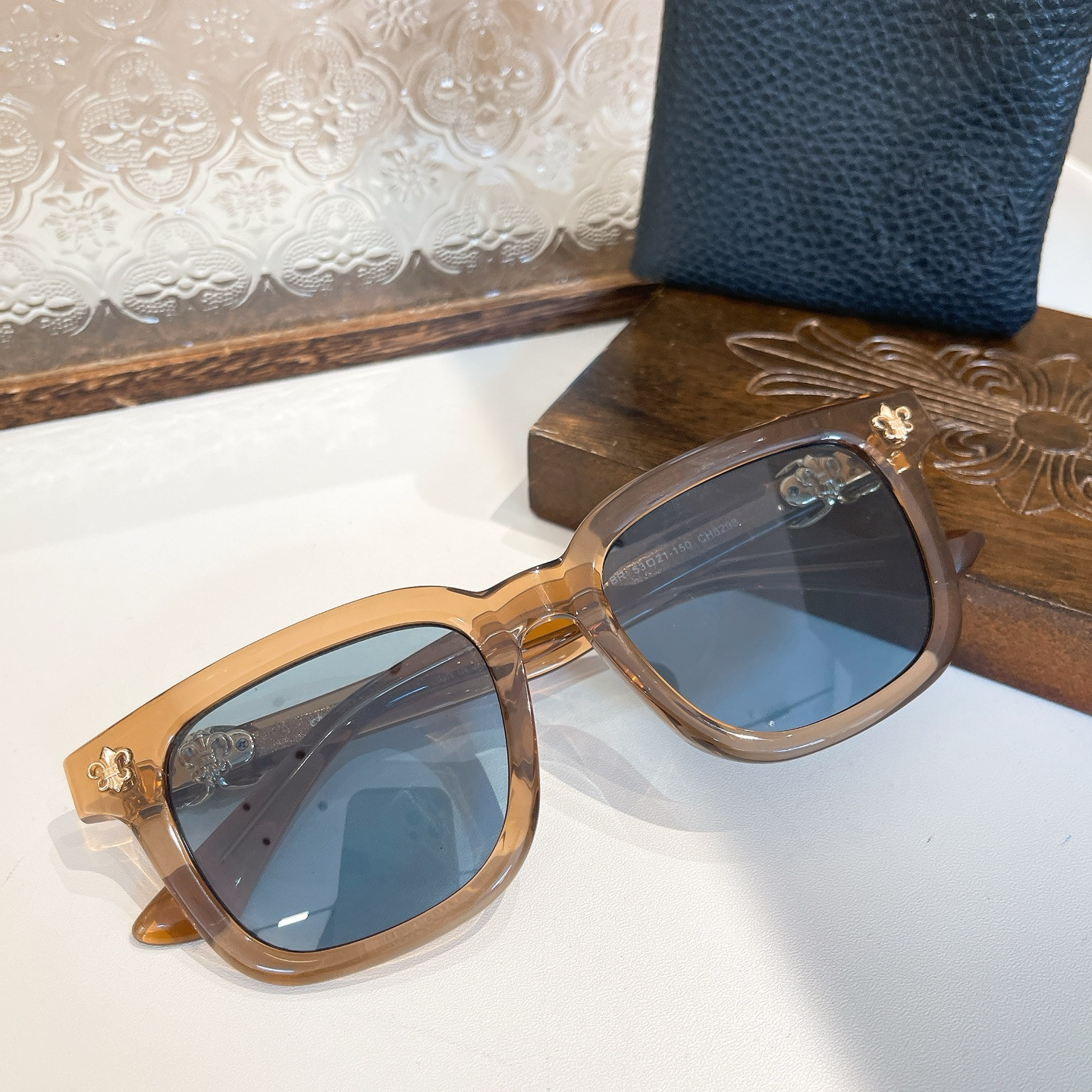 Chrome Hearts Glasses CH8298 53-21-150 - Image 15