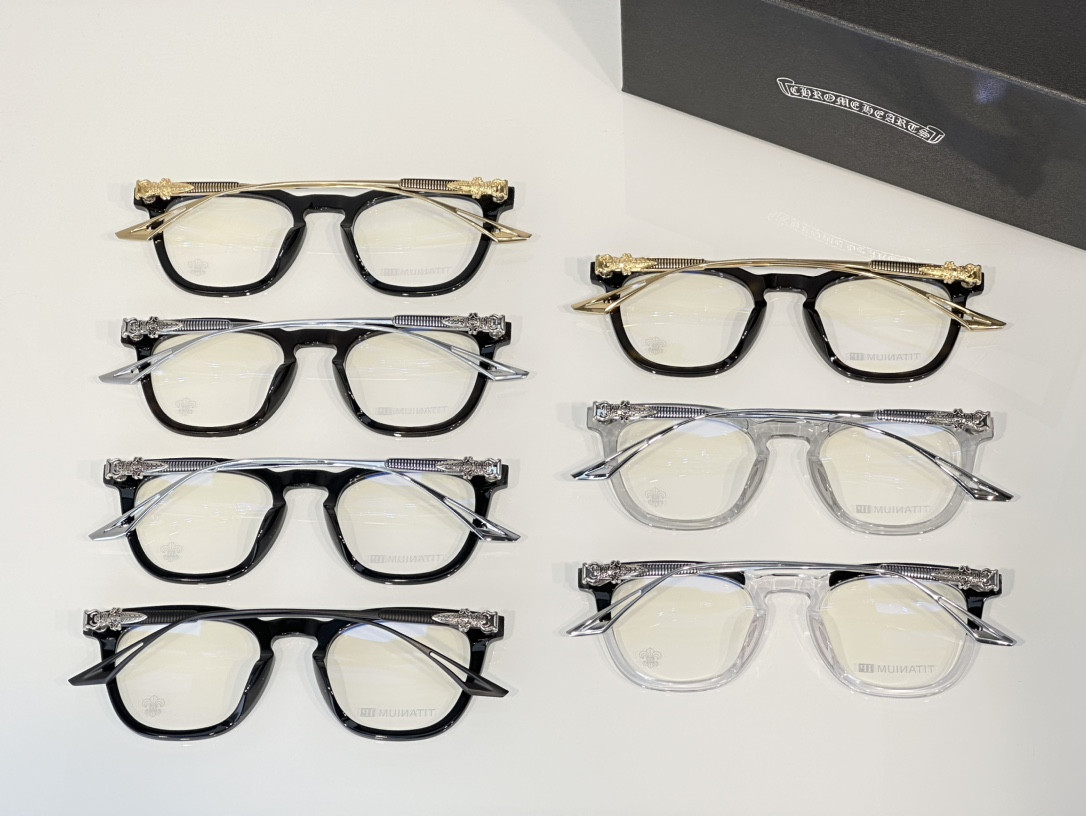 Chrome Hearts Glasses CH8110 51-21-150 - Image 3