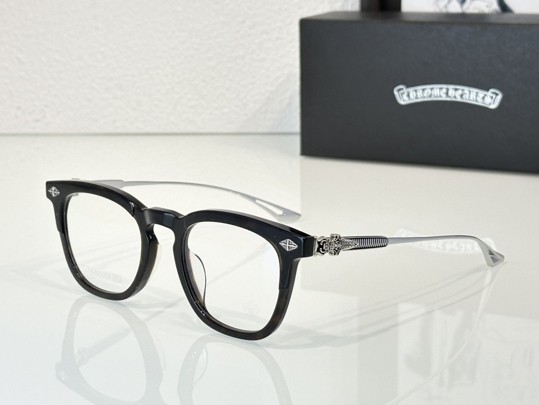 Chrome Hearts Glasses CH8110 51-21-150 - Image 5