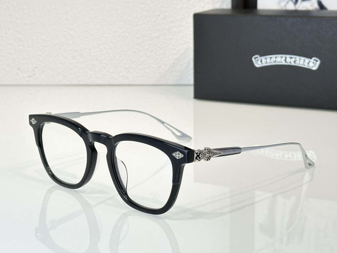Chrome Hearts Glasses CH8110 51-21-150 - Image 6
