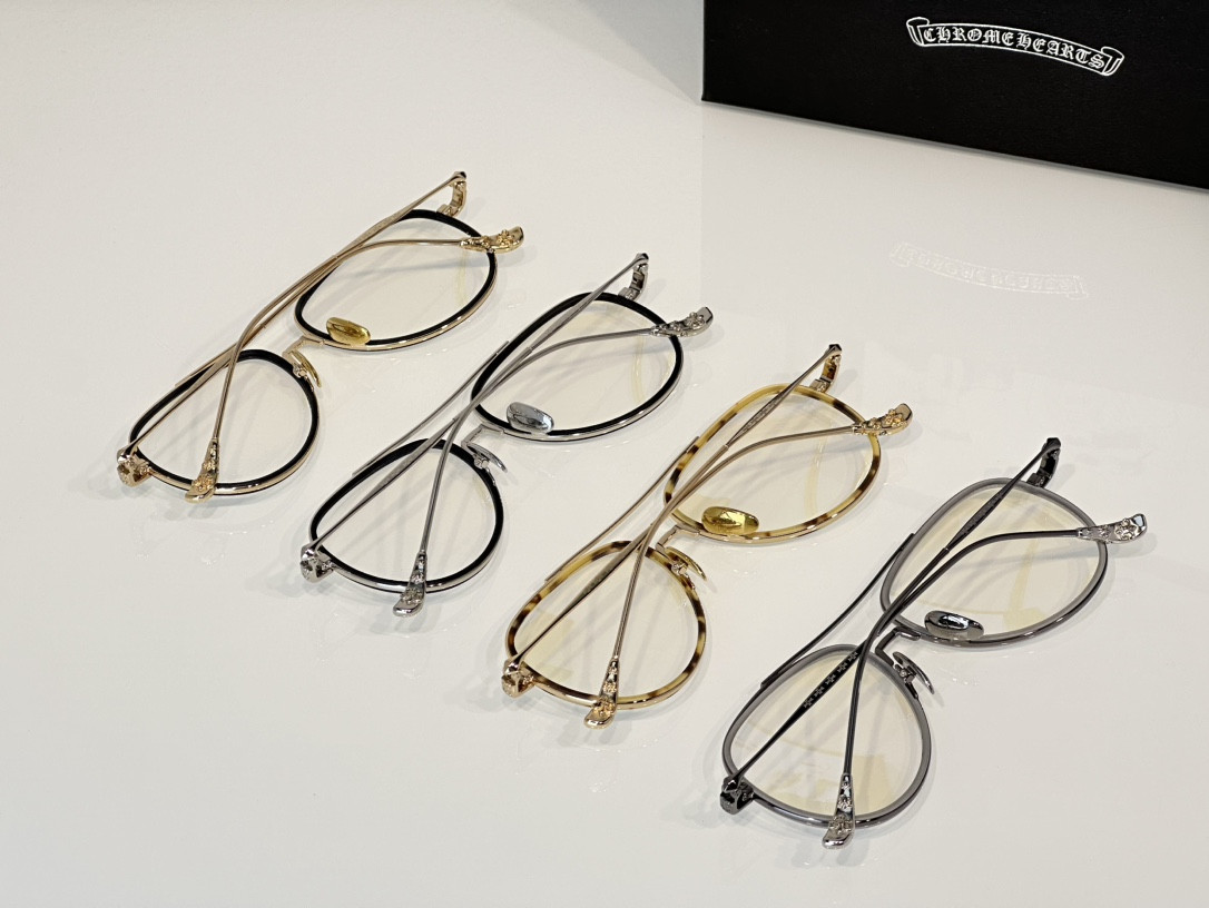 Chrome Hearts Glasses CH8118 56-16-148 - Image 3