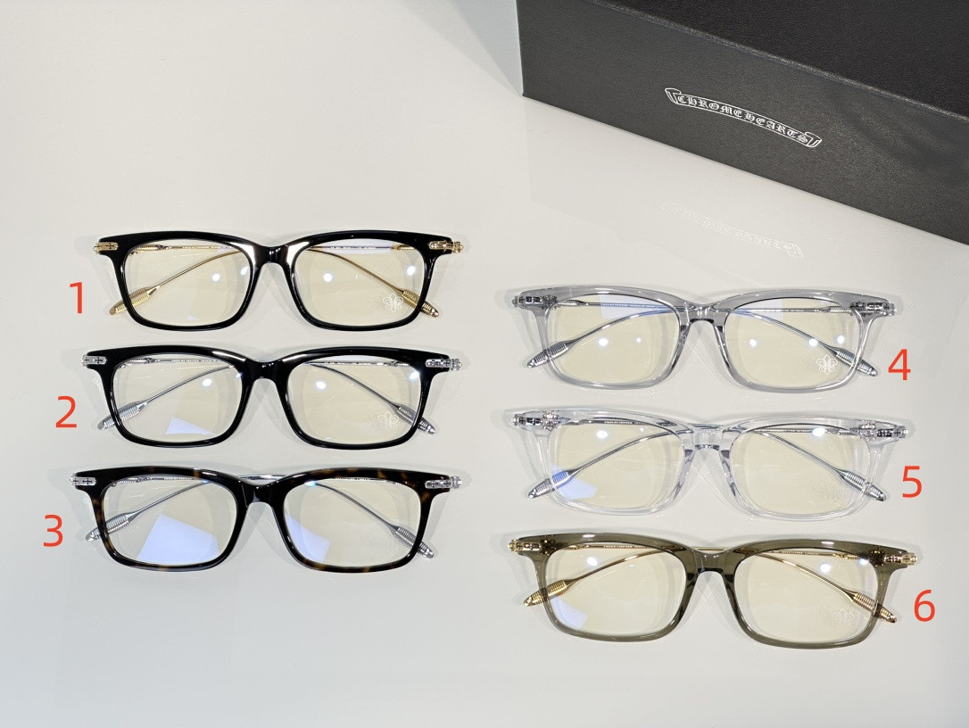 Chrome Hearts Glasses CH8237 53-17-149 - Image 2