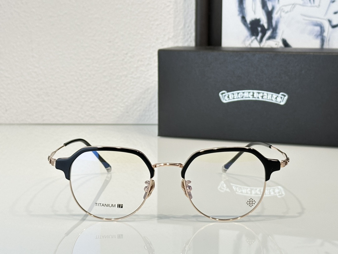 Chrome Hearts Glasses CH5535 49-19-148 - Image 8