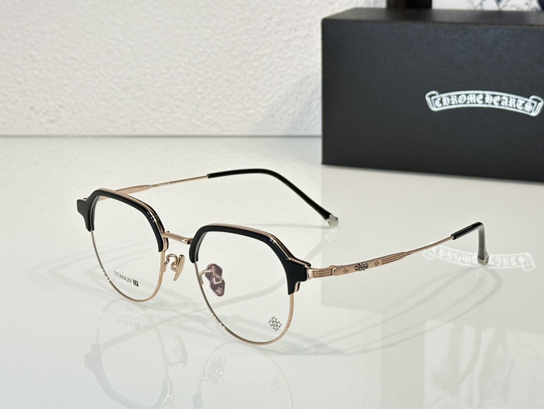 Chrome Hearts Glasses CH5535 49-19-148 - Image 9