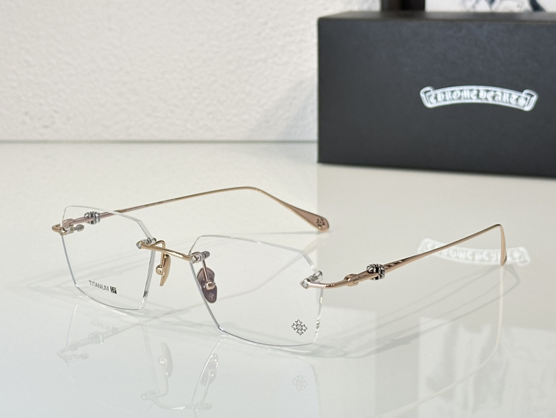 Chrome Hearts Glasses CH5806 56-17-148 - Image 4