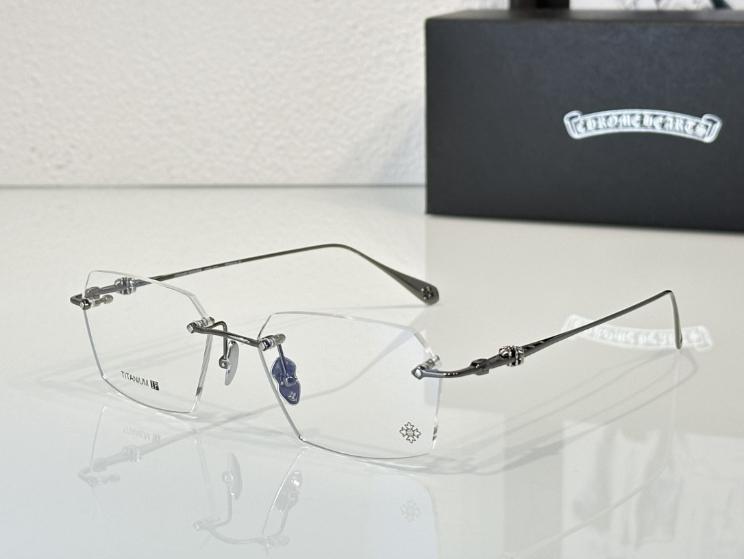 Chrome Hearts Glasses CH5806 56-17-148 - Image 5